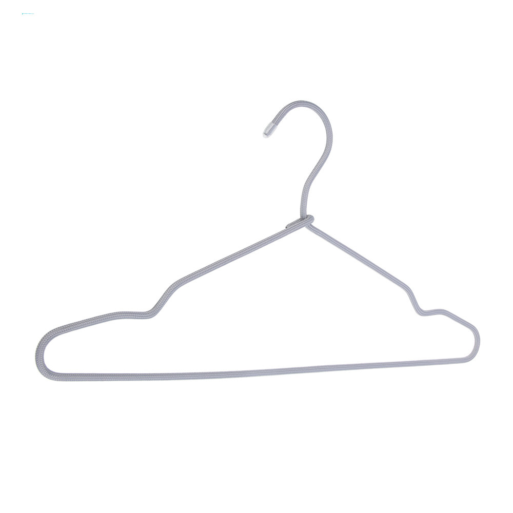 Вешалки для одежды тм VETTA, 3 шт, 40,5х20х0,5 см, металлические с текстильным покрытием, 2 цвета, арт.№ 456-151