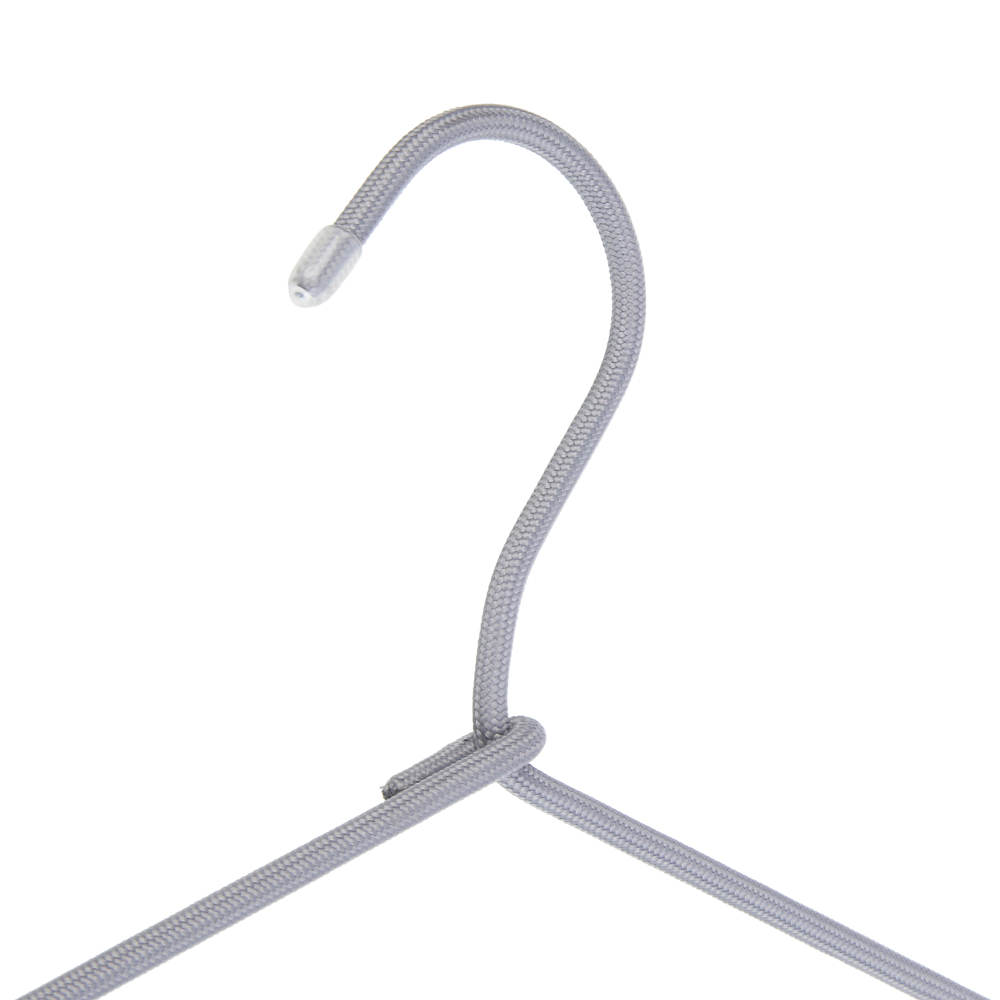 Вешалка для одежды тм VETTA, 4 уровня, 41х42,5х0,38 см, метал. с текстильным покрытием, 2 цвета, арт.№ 456-152