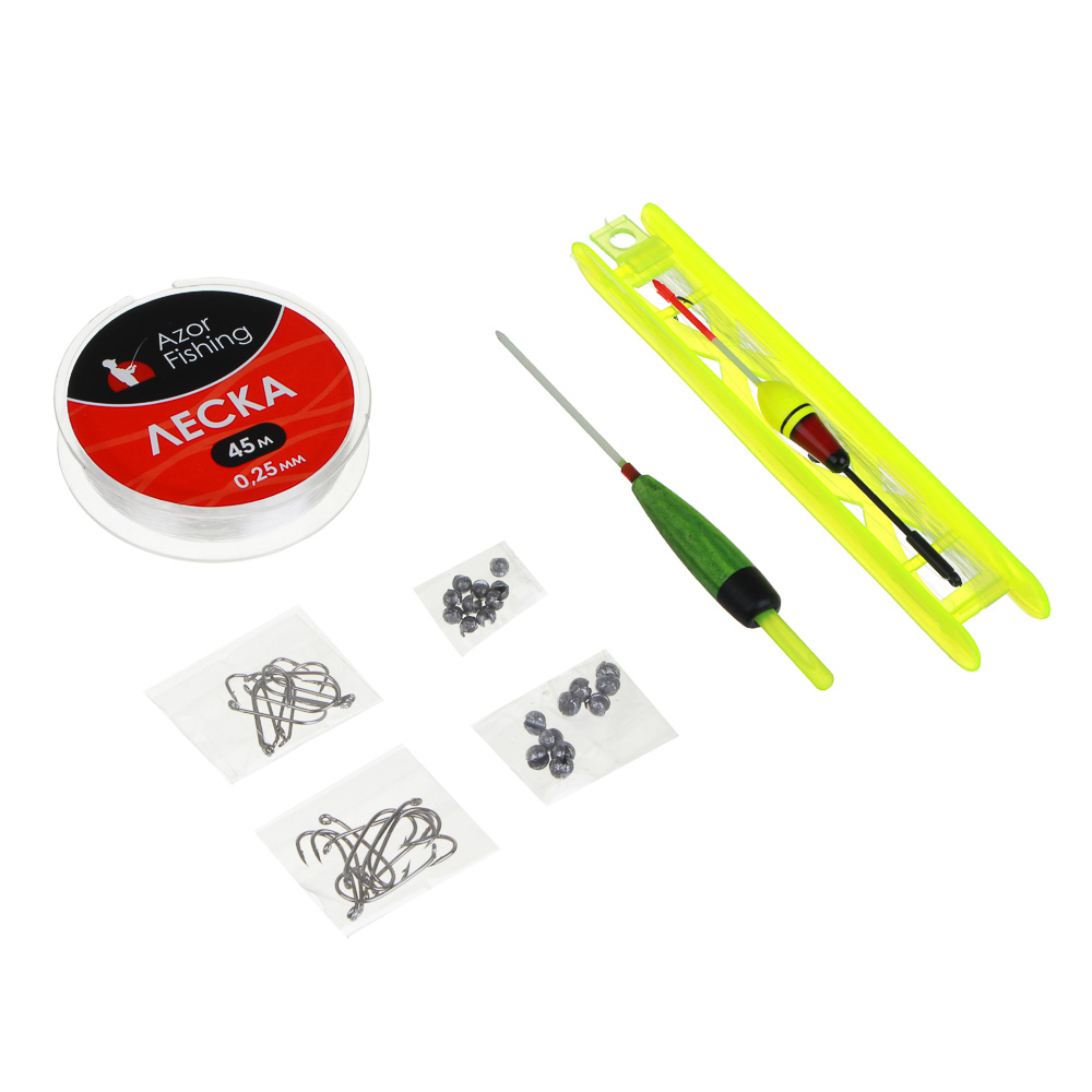AZOR FISHING Набор поплавочной оснастки, арт.№ 149-190