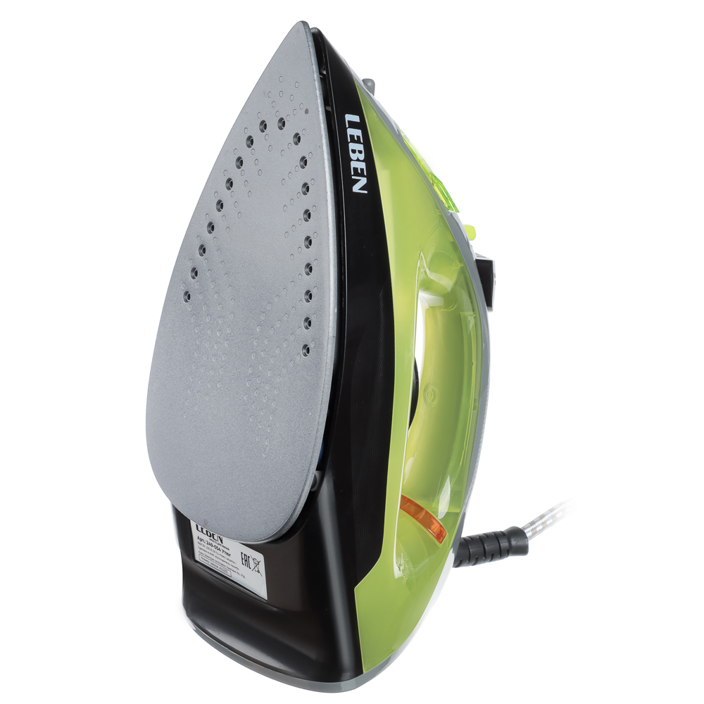 LEBEN Утюг 1600ВТ Верт отпар тефлон, арт.№ 249-054