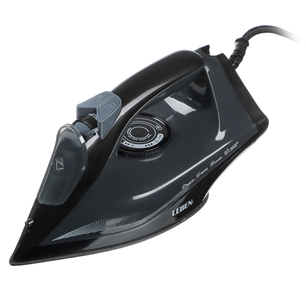 LEBEN Утюг 1800ВТ Вертикальное отпаривание тефлон — купить в МПР LEBEN Утюг 1800ВТ Вертикальное отпаривание тефлон, арт.№ 249-055