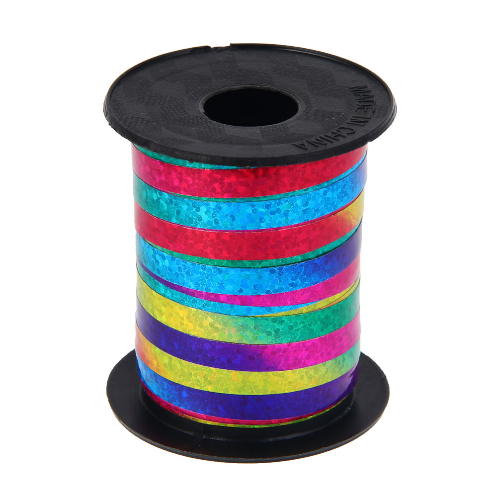 Лента для подарков, 5мм x 10м, ПП, 5 видов, арт.№ 505-159