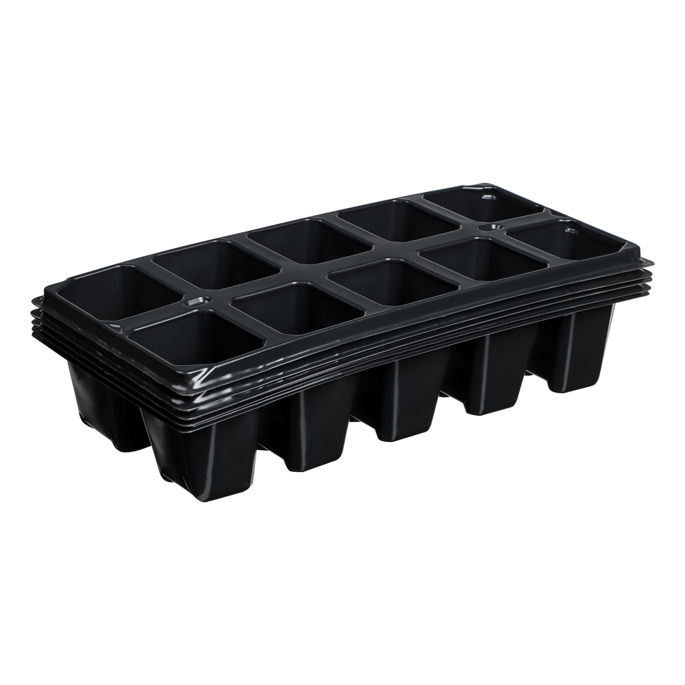 Кассета для рассады 10 ячеек (набор 5шт), полистирол, арт.№ 105-035