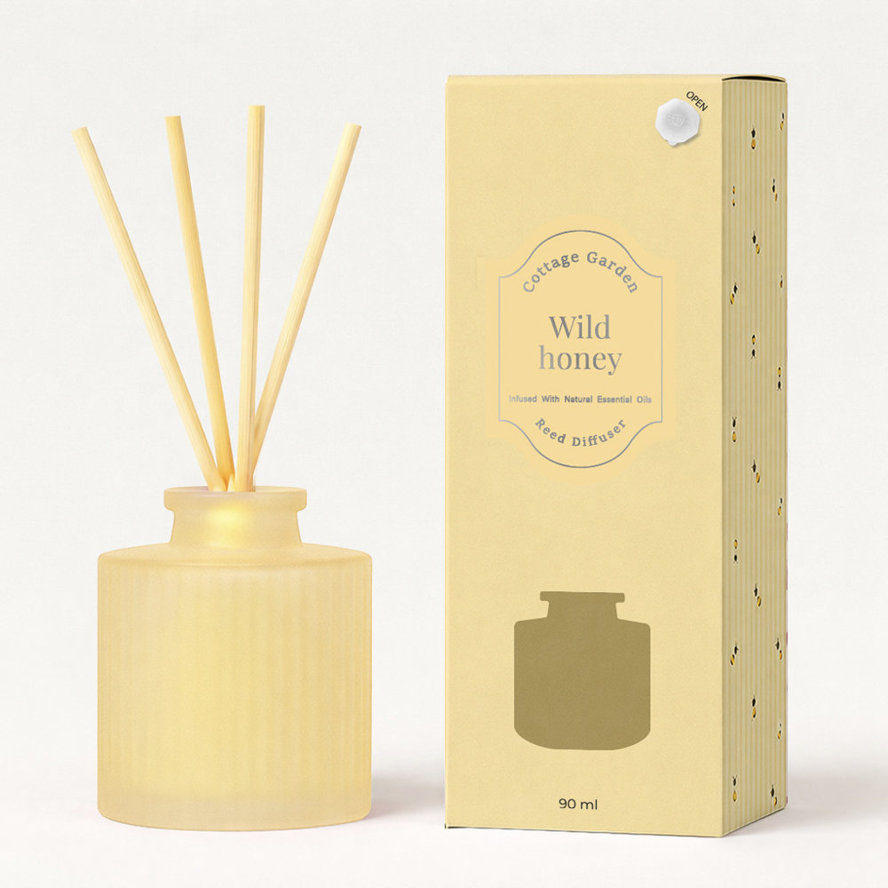 Ароматизатор диффузор тм NEW GALAXY Cottage garden 90 мл., Wild Honey, арт.№ 778-320