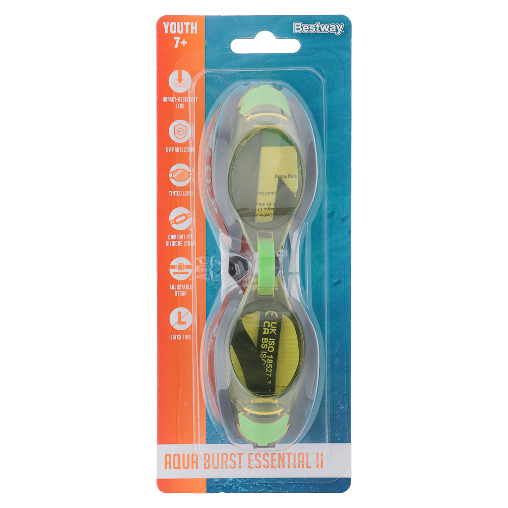 BESTWAY Очки для плавания подростковые, Pro Racer, 21005, арт.№ 332-045