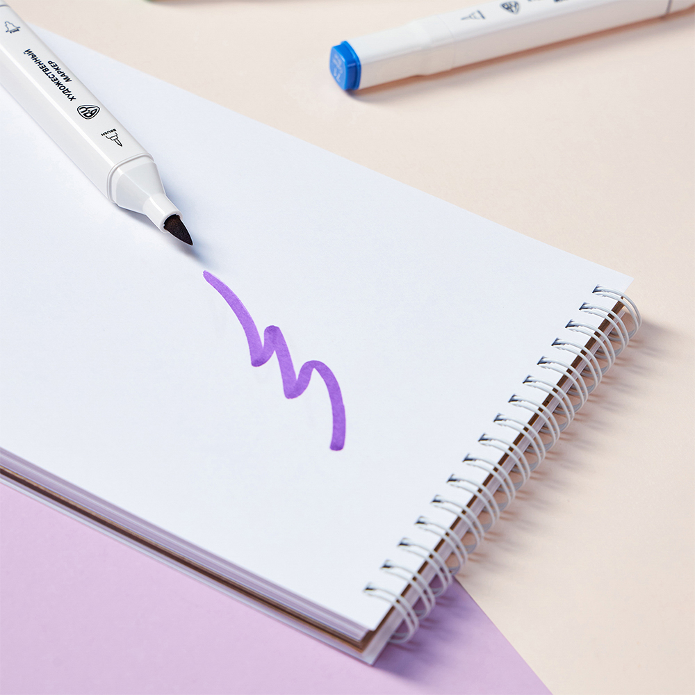 BY Русские Супергерои Набор маркеров худ., 2-стор., круг.нак./кист., 24цв., "Конек джуниор", пл.бокс, арт.№ 613-096