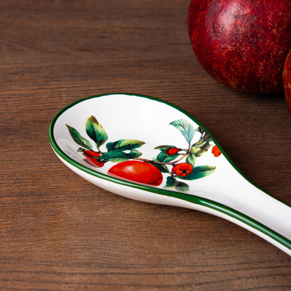 MILLIMI Гранат Подставка для ложки, 25х9х2,5см, керамика, арт.№ 824-139