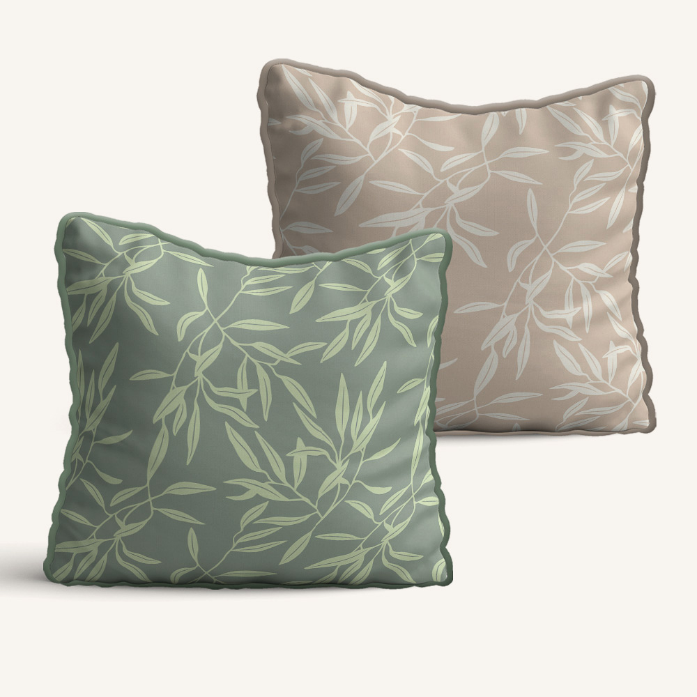 PROVANCE Мосс Подушка декоративная 40х40см, 100% полиэстер, 2 дизайна, арт.№ 486-229