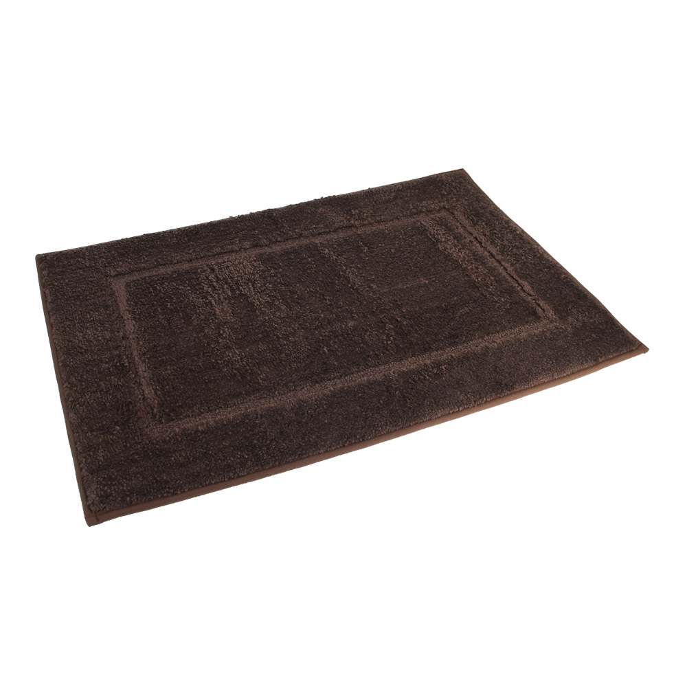 Коврик для ванной комнаты тм VETTA Solace, махровый 600г/м² тп-основа , 80х50см, 2 цвета, арт.№ 462-826