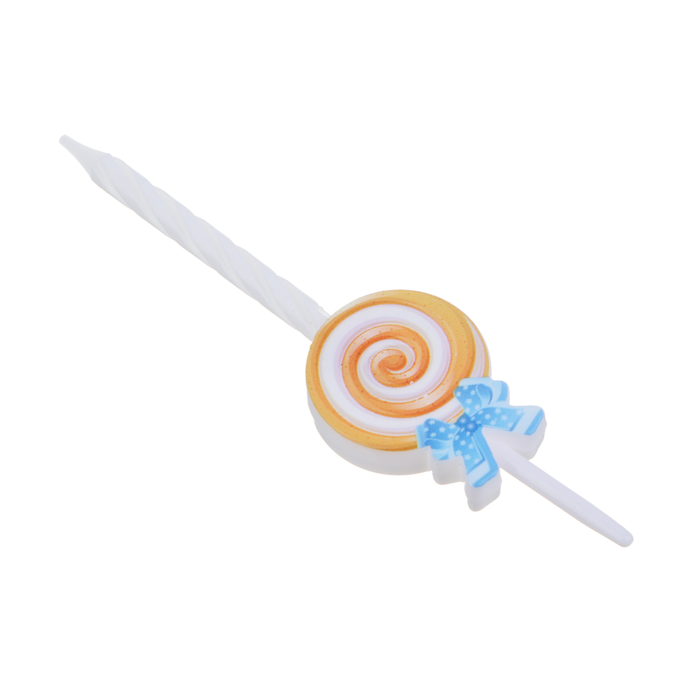 Набор свечей для торта с декором тм Fntastic, 10 см, 6 шт, арт.№ 506-010