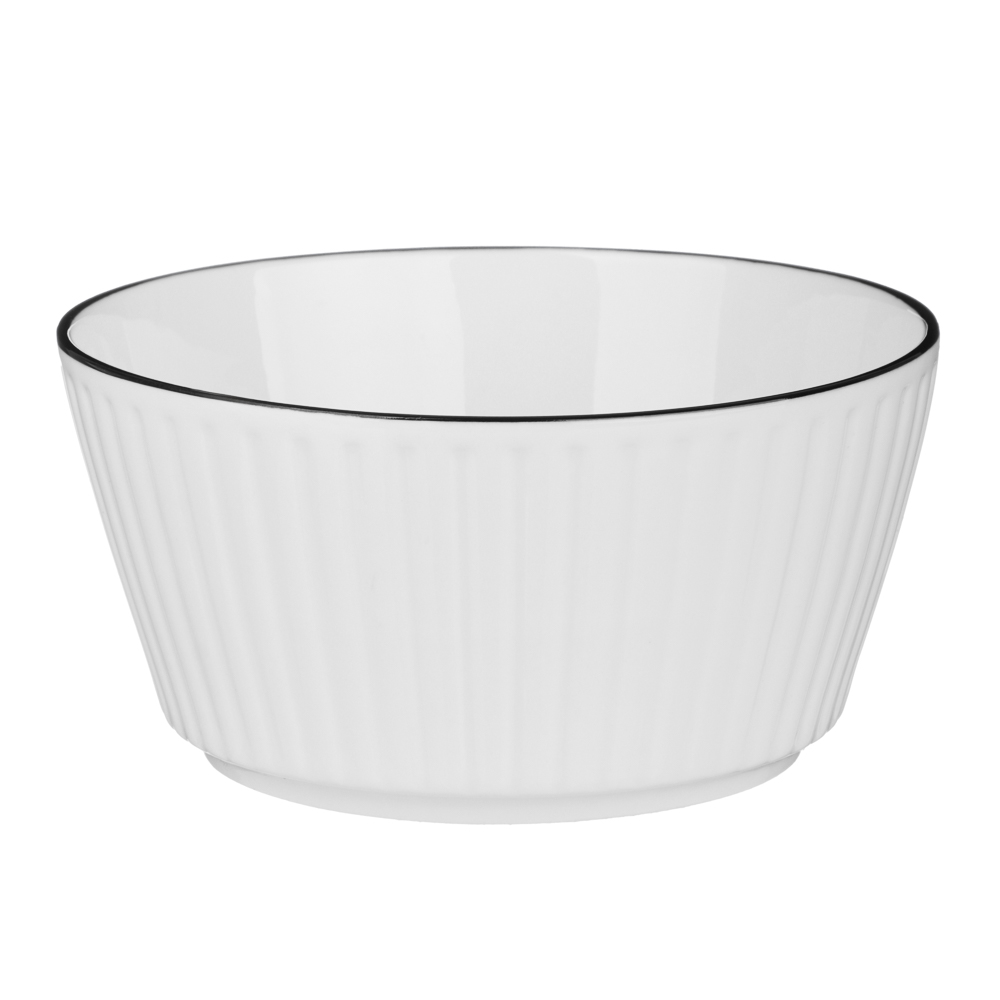 MILLIMI Соло Салатник, 750мл, 15х7см, фарфор, арт.№ 816-006