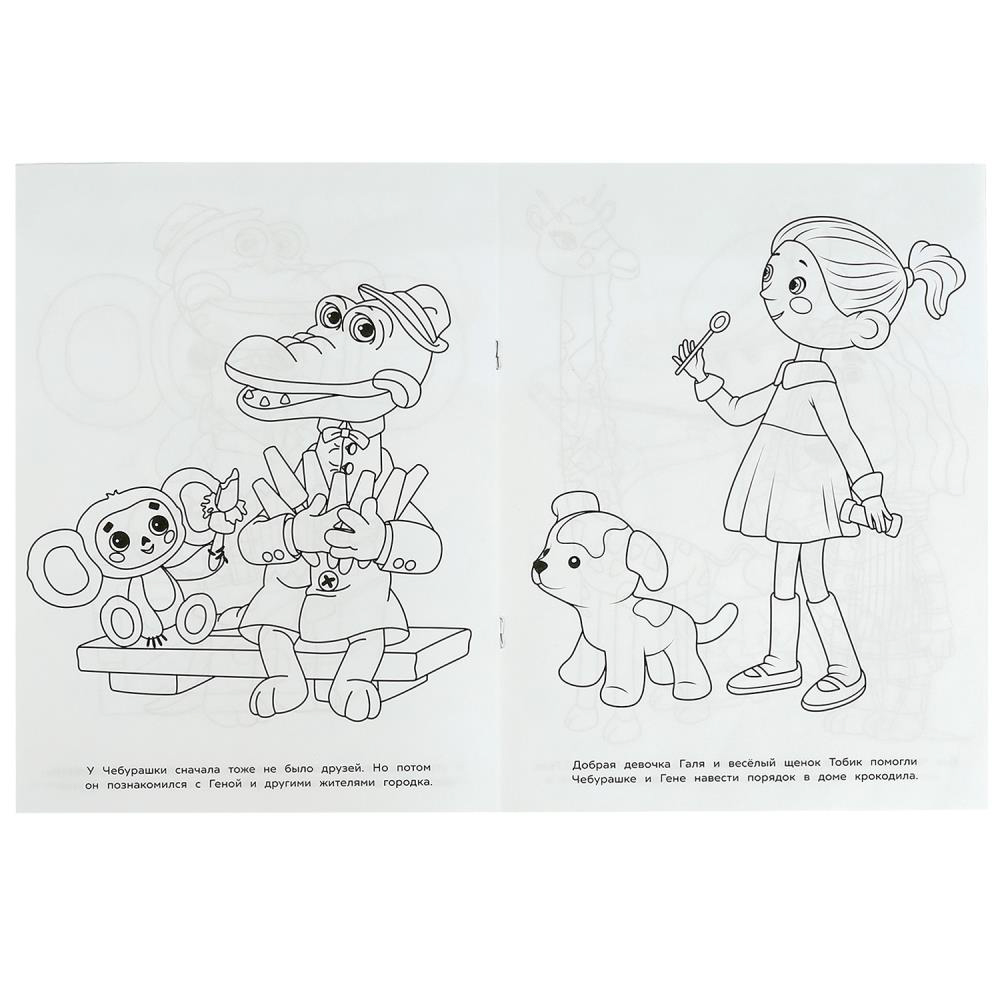 УМКА Раскраска "Чудо-раскраска", бумага, 21,4х29 см, 8 стр., 10 дизайнов, арт.№ 290-371