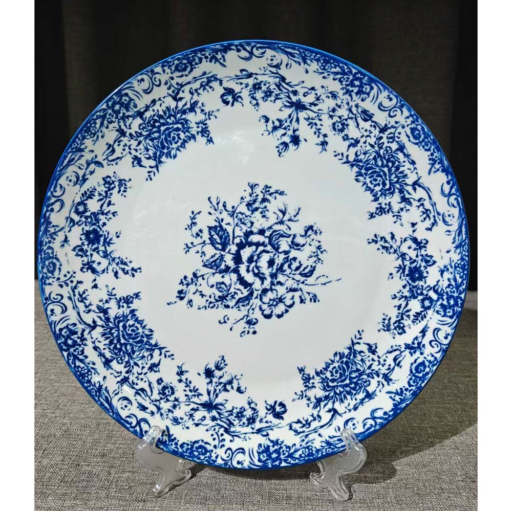 Тарелка подстановочная 26,7см, тм MILLIMI, Элеганс, фарфор, арт.№ 816-039