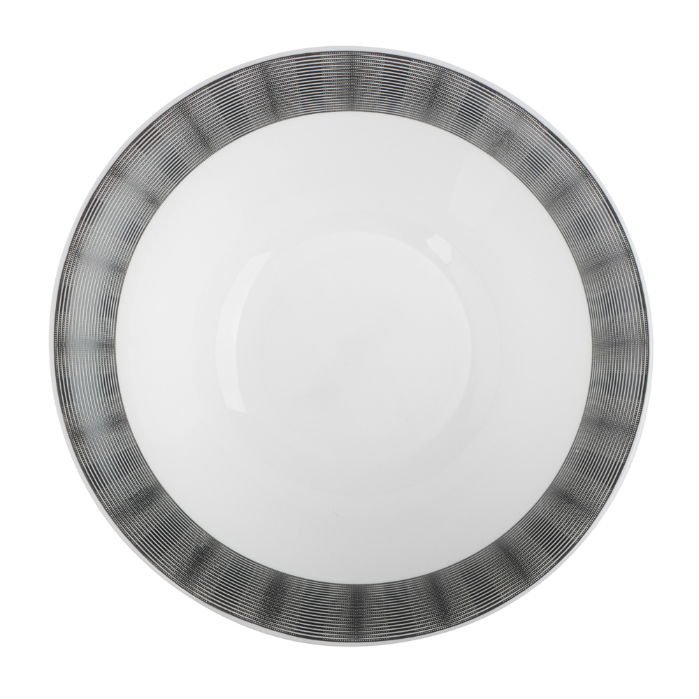 MILLIMI Графит Салатник, опаловое стекло, 320мл, 12.5х5см, арт.№ 818-254