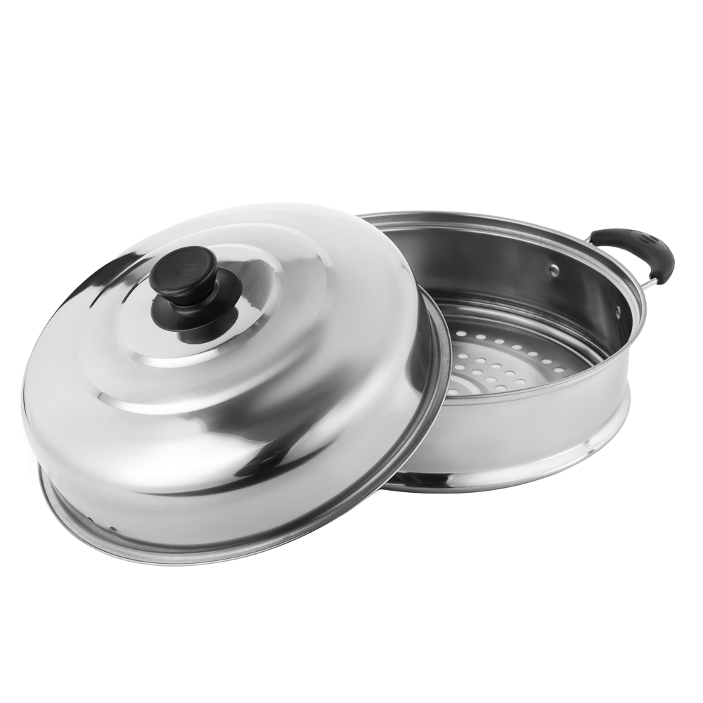 Мантоварка, 28см, нержавеющая сталь, 3 яруса, арт.№ 822-107