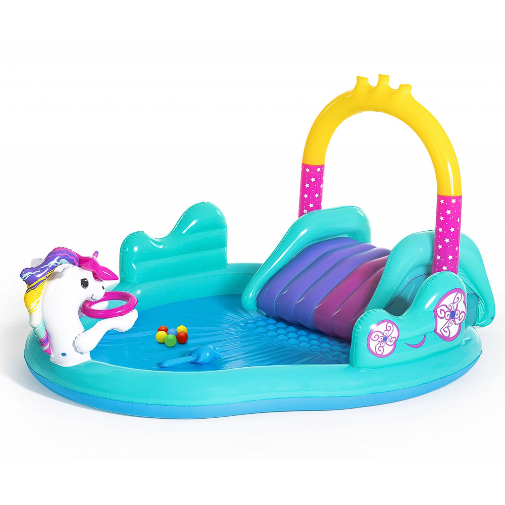 BESTWAY Игровой центр "Волшебный единорог", ПВХ, 274х198х137см, 53097, арт.№ 029-022