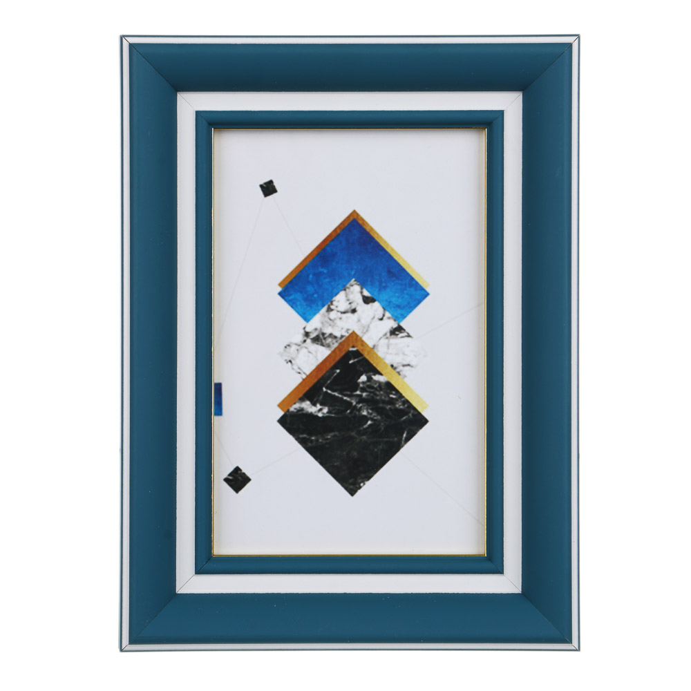Фоторамка, 10х15 см, пластик, стекло, арт.23-52, арт.№ 520-815