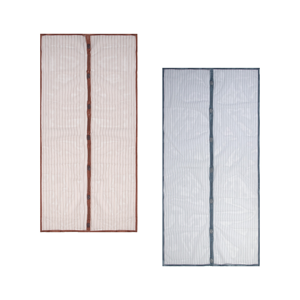 Москитная сетка для дверей тм INBLOOM на магнитах, 1,0х2,1м, полиэстер, 2 цвета, арт.№ 159-188