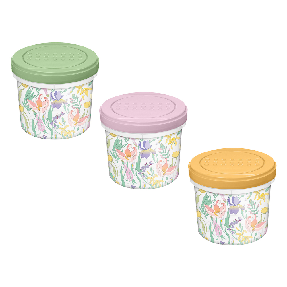 Ботаника Банка с завинчивающейся крышкой 1л, пластик, арт.№ 861-566