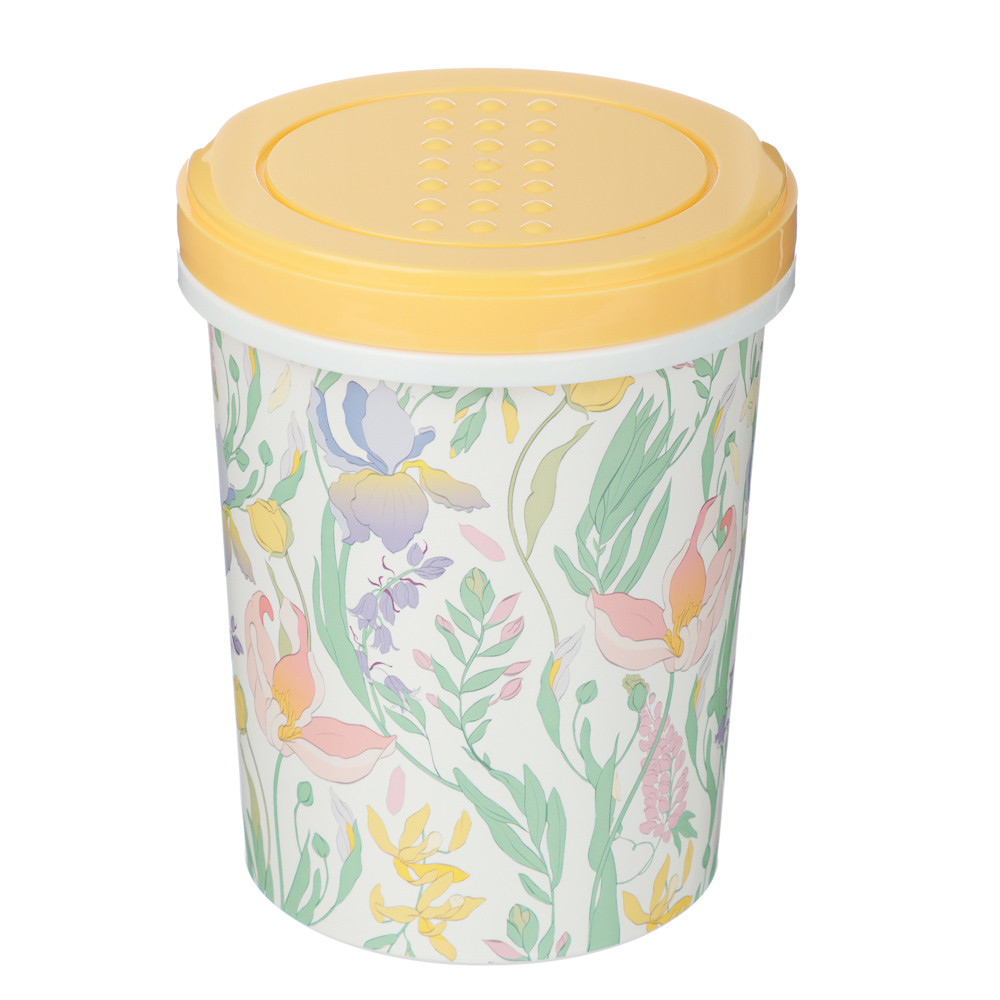 Ботаника Банка с завинчивающейся крышкой 1л, пластик, 3 цвета, арт.№ 861-566