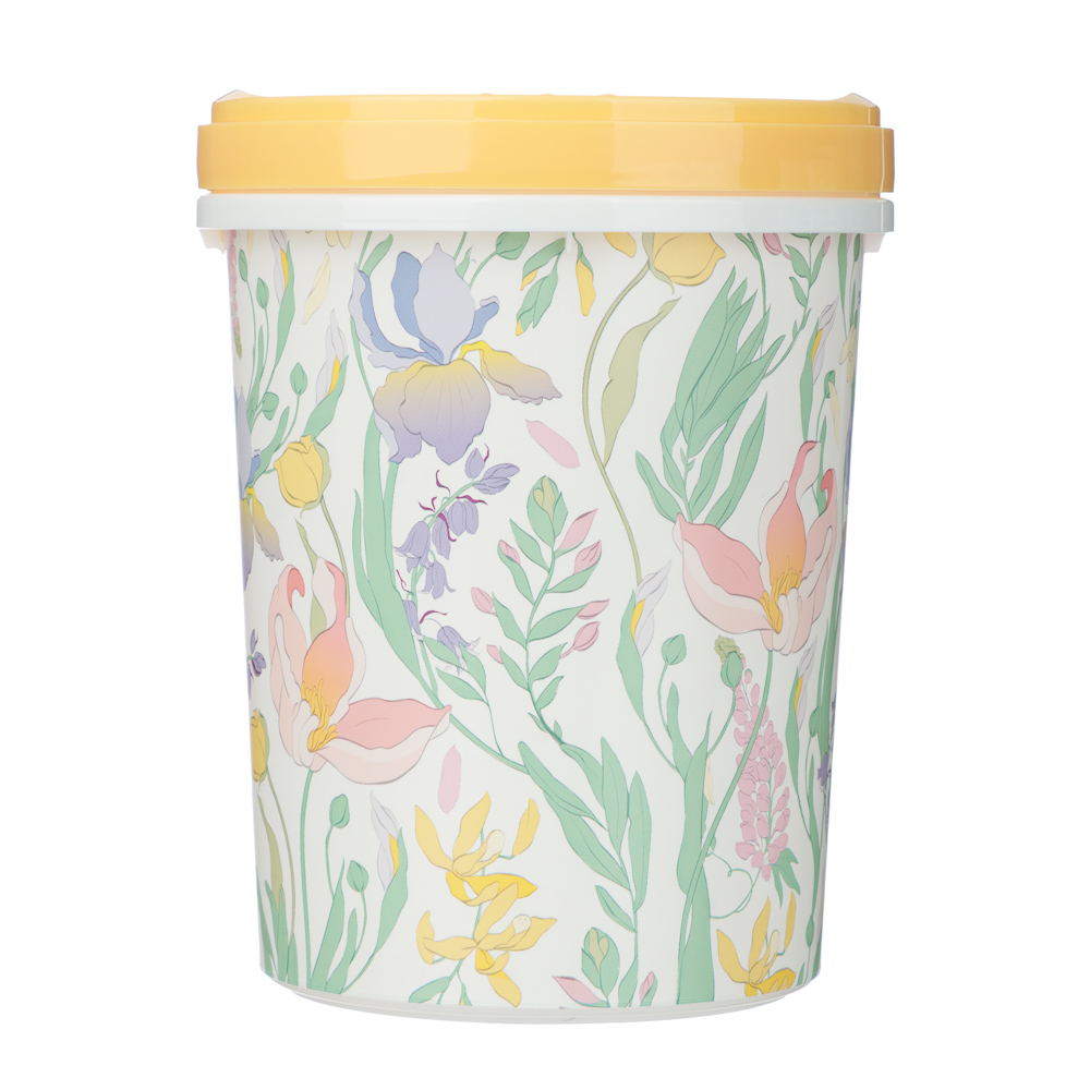 Ботаника Банка с завинчивающейся крышкой 1л, пластик, 3 цвета, арт.№ 861-566