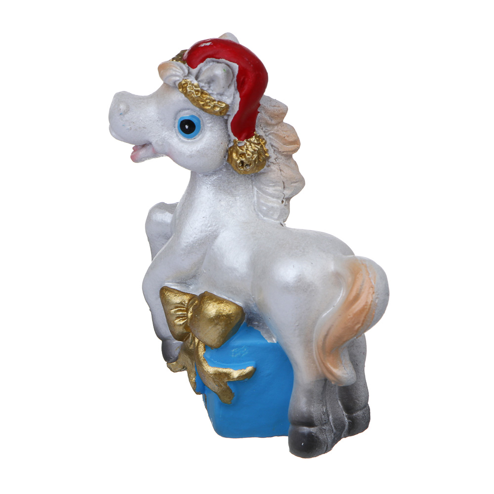 СНОУ БУМ Фигурка лошадки 6x3x6.5 см, полистоун, 4 вида, арт.№ 398-862