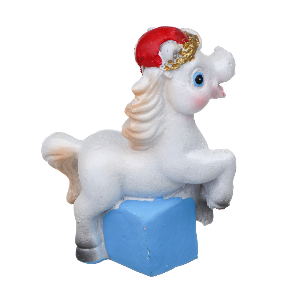 СНОУ БУМ Фигурка лошадки 6x3x6.5 см, полистоун, 4 вида, арт.№ 398-862