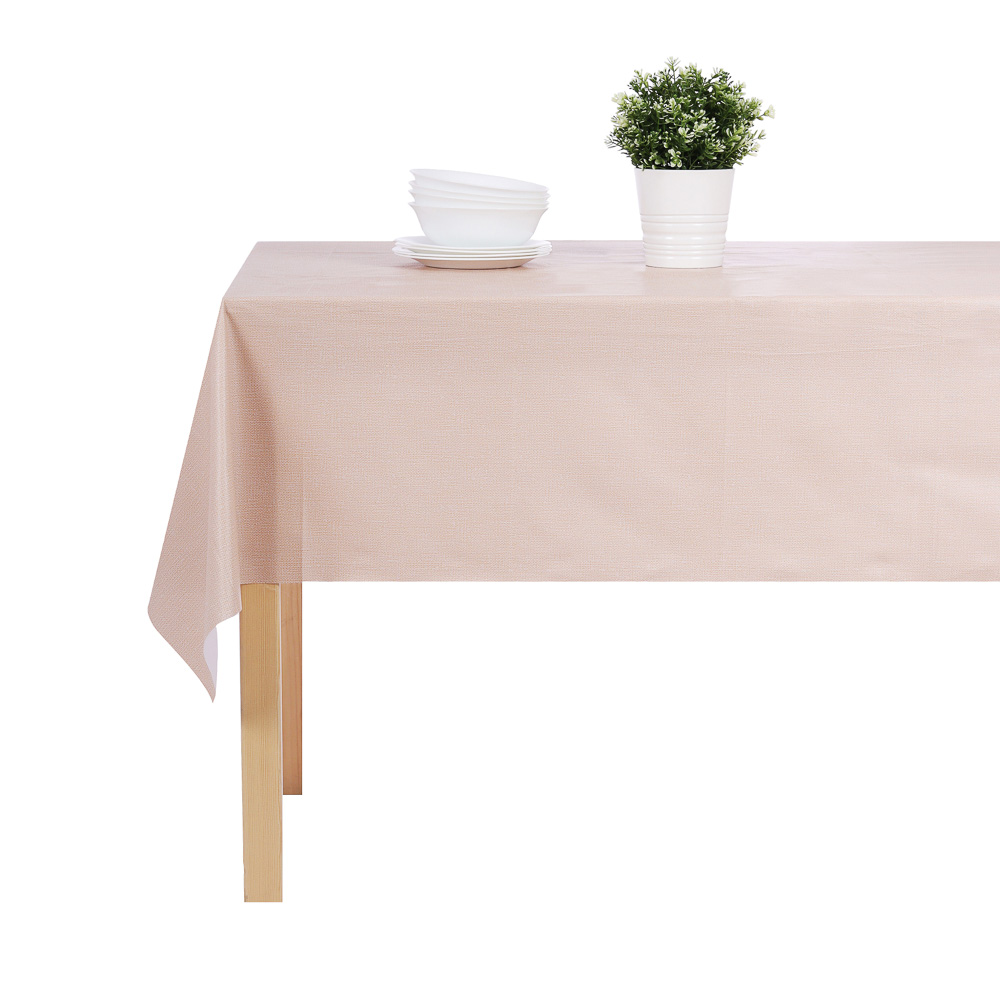 PROVANCE Скатерть ПВХ 140х140см "Оттенки" на текстильной основе, 6 дизайнов, арт.№ 479-286