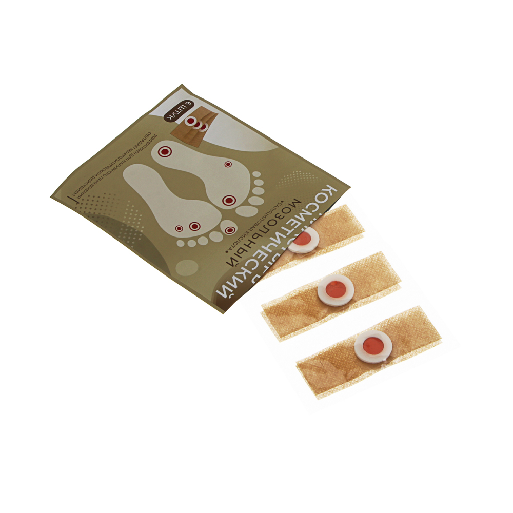 Пластырь косметический мозольный точечный, 6 шт, 7х2см, арт.№ 022-345