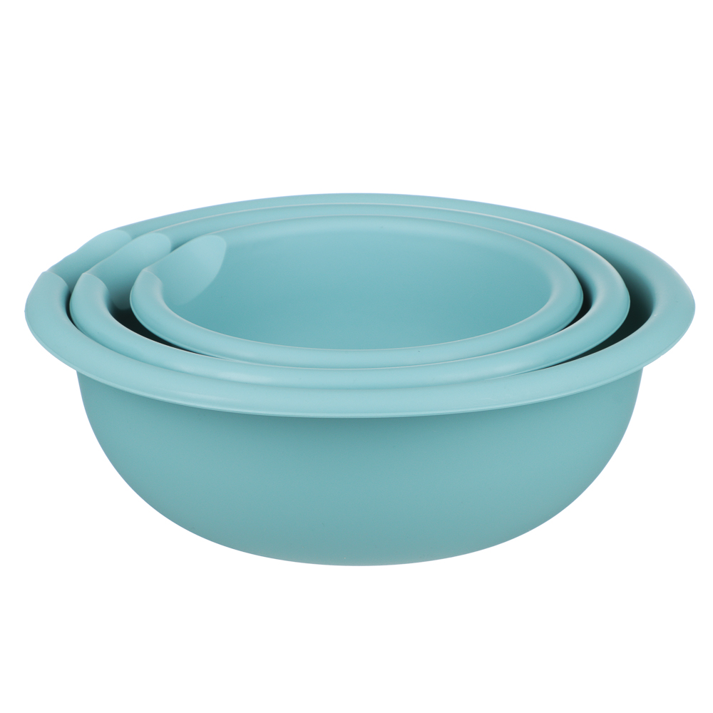 Набор мисок кухонных, 3шт,  полипропилен, арт.№ 861-521