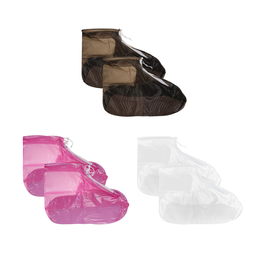 Чехлы для обуви на молнии тм INBLOOM, размер L, 28.5см, ПВХ, арт.№ 188-129