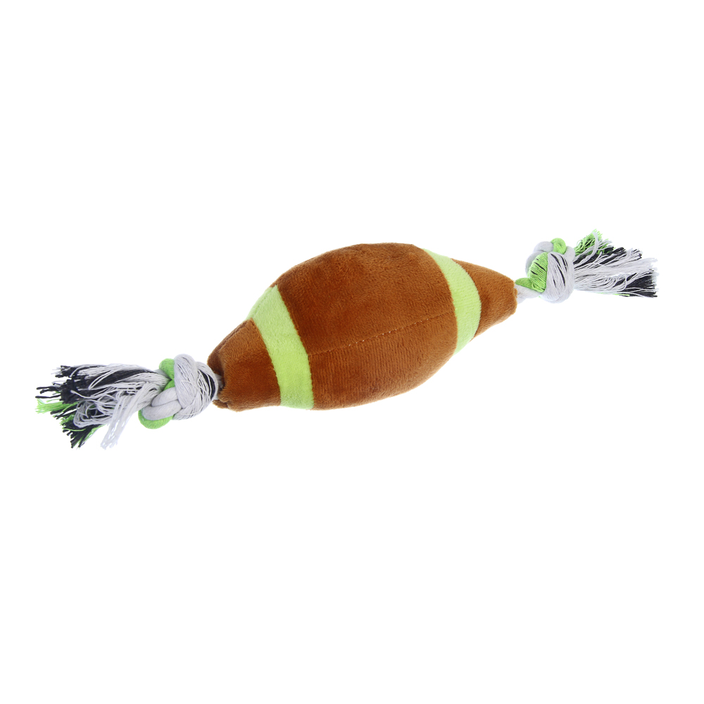 Игрушка для собак тм VETTA с пищалкой, мяч регби, п/э, 35*10см, арт.№ 273-556