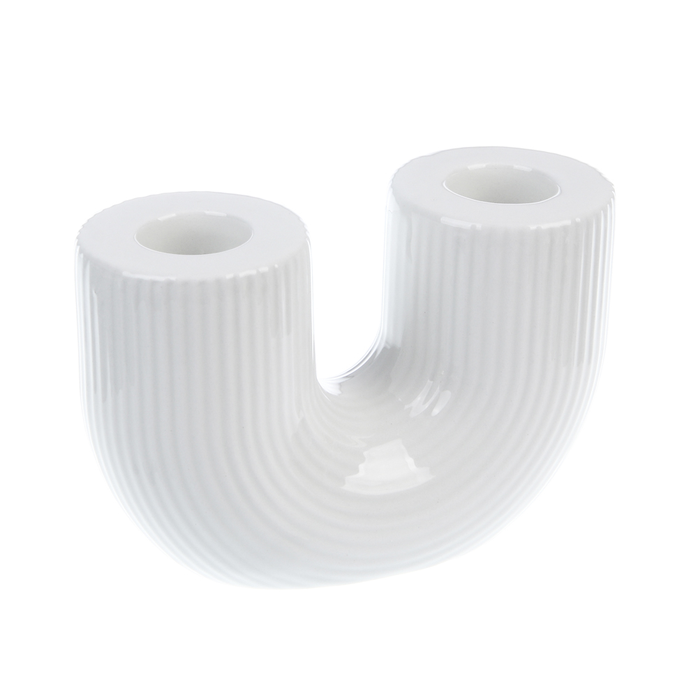 Подсвечник, 12x5x8 см, гипс, арт.№ 477-253