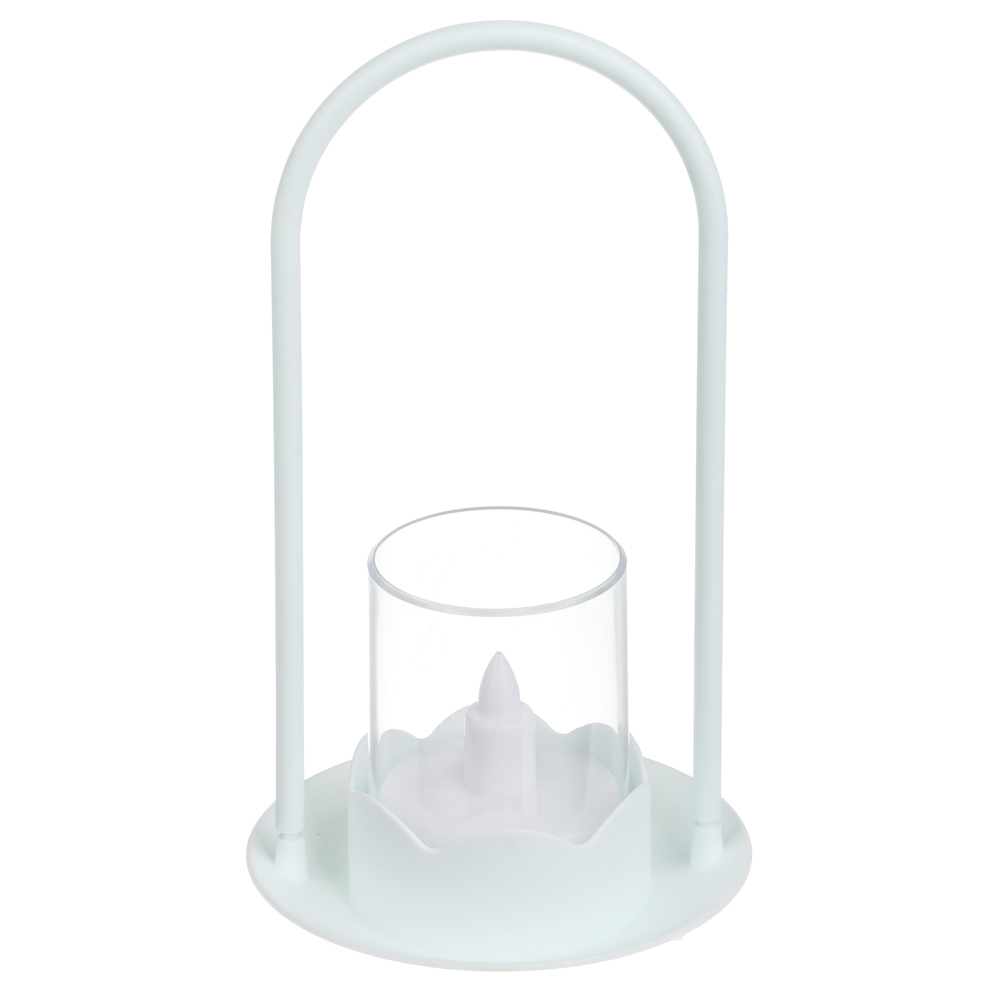 Светильник LED декоративный "Свеча", 9,5x9,5х17,5, 3хLR44, пластик, 2 цвета, арт.№ 695-210