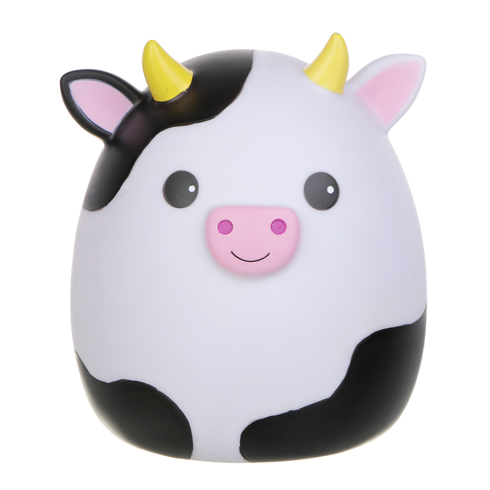 Копилка "Коровка", 16 см, пластик, цвет бело-черный, арт.№ 511-323
