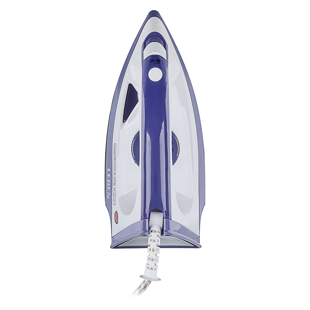 LEBEN Утюг 1300ВТ отпар, тефлон шнур 1,35м, арт.№ 249-057