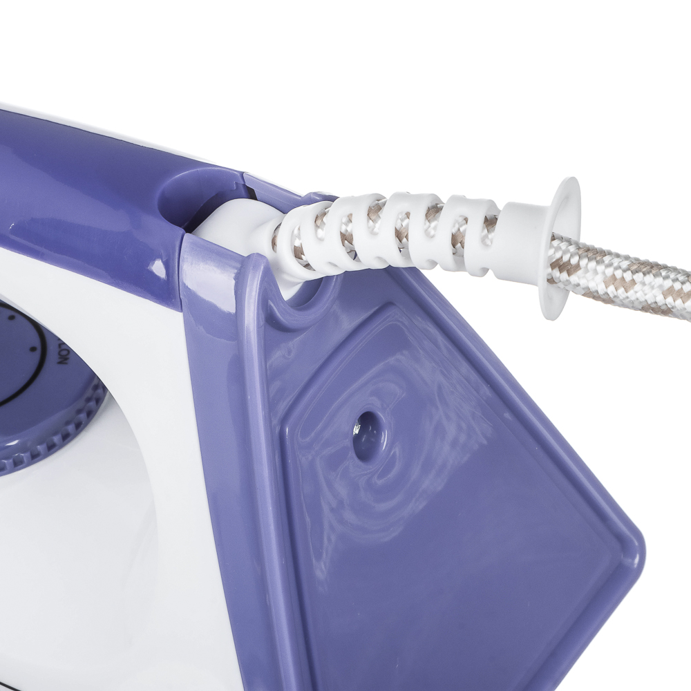 LEBEN Утюг 1300ВТ отпар, тефлон шнур 1,35м, арт.№ 249-057