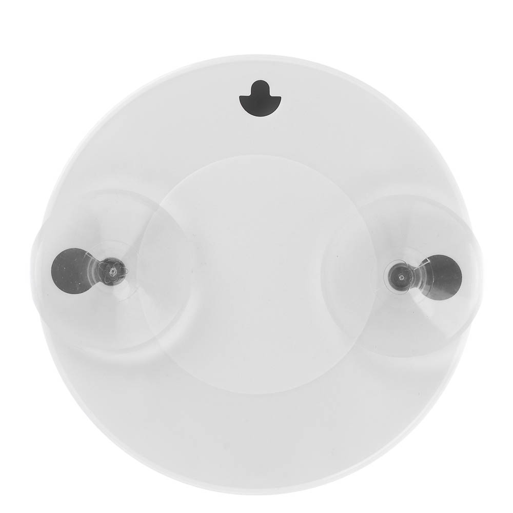 ЮНИLOOK Зеркало с 10-ти кратным увеличением на присосках, металл, пластик, d13см, арт.№ 347-053