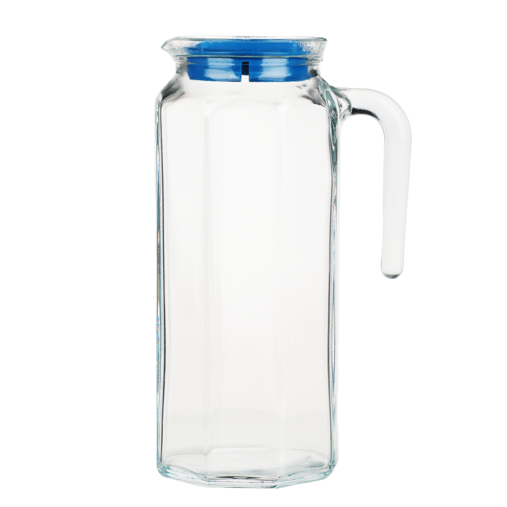 PASABAHCE  Кошем Кувшин с пласт. крышкой 1000 мл, стекло, арт.№ 878-598
