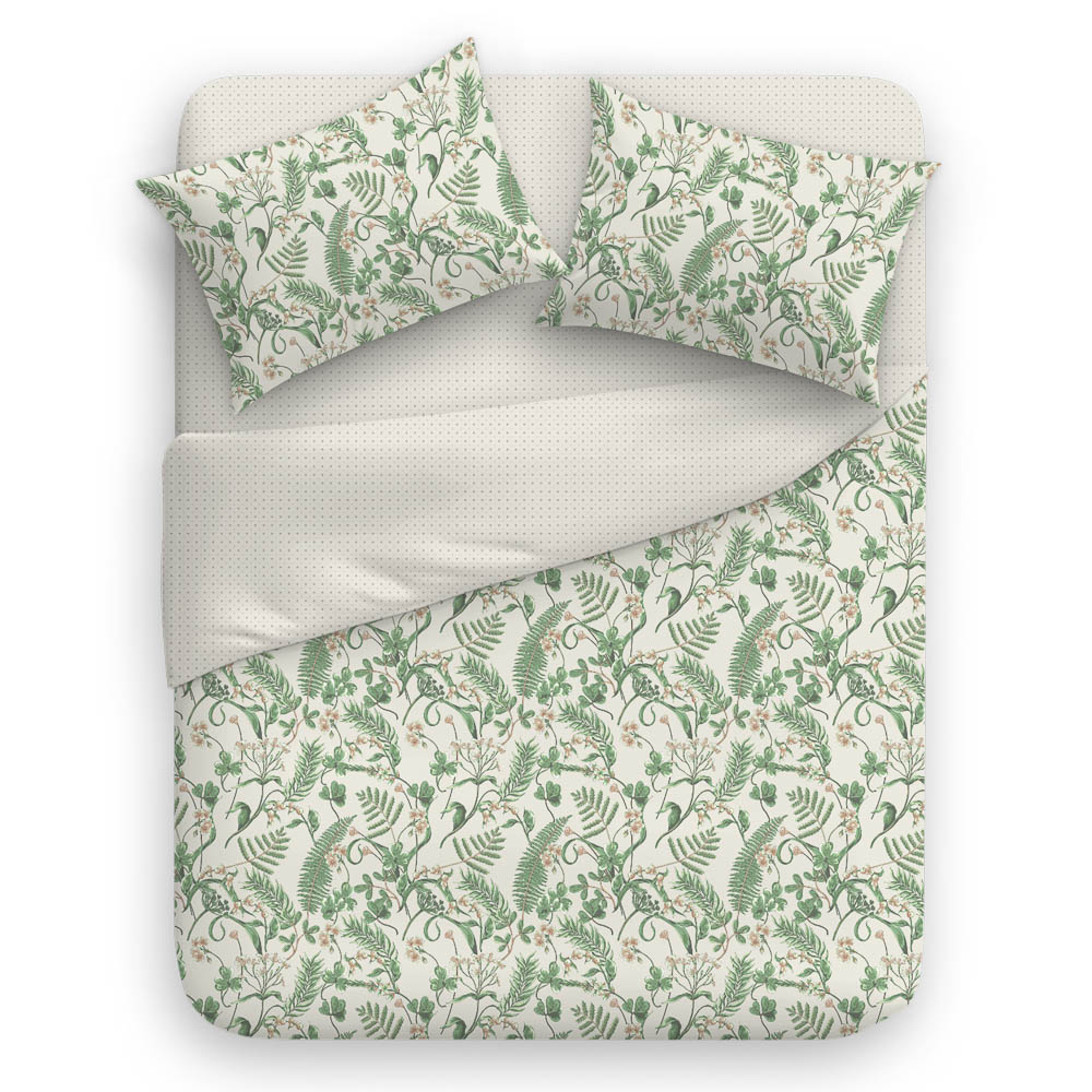 PROVANCE Мосс Комплект постельного белья 1,5 (4 предмета), бязь, 2 дизайна, арт.№ 421-384