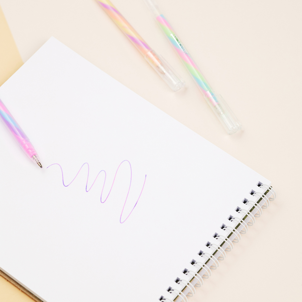 BY Русские Супергерои Набор ручек гелевых, 6шт, многоцв., флуор.чернила, 1,2мм, "Джуниор", ПВХ бокс, арт.№ 627-007