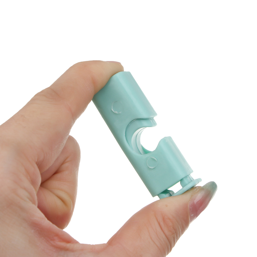 Набор зажимов для пакетов тм VETTA, пластик, 6х1,8 см, 5шт, арт.№ 438-280