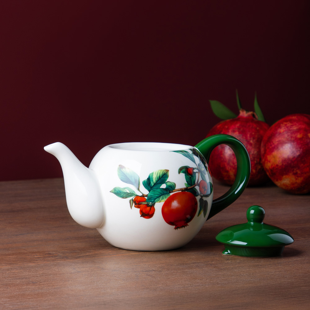 MILLIMI Гранат Чайник, 900мл, керамика, арт.№ 824-144