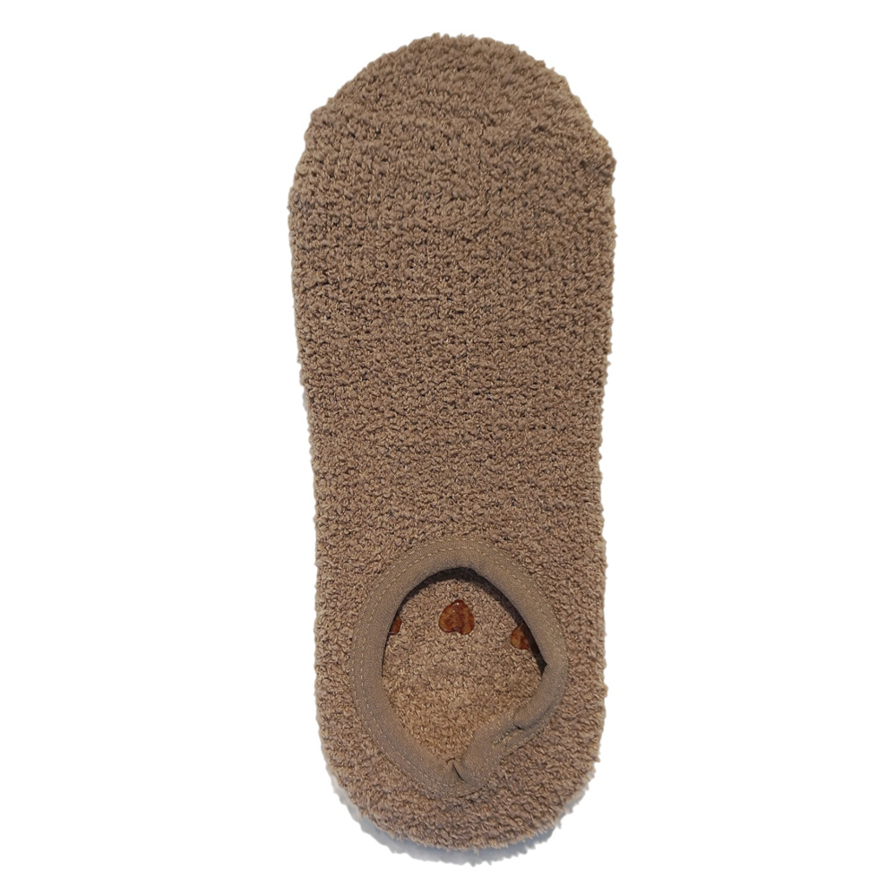 Носки укороченные с нескользящей подошвой, тм RS, 98% полиэстер, 2% спандекс, р. 36-39, RSC1-3, арт.№ 019-518