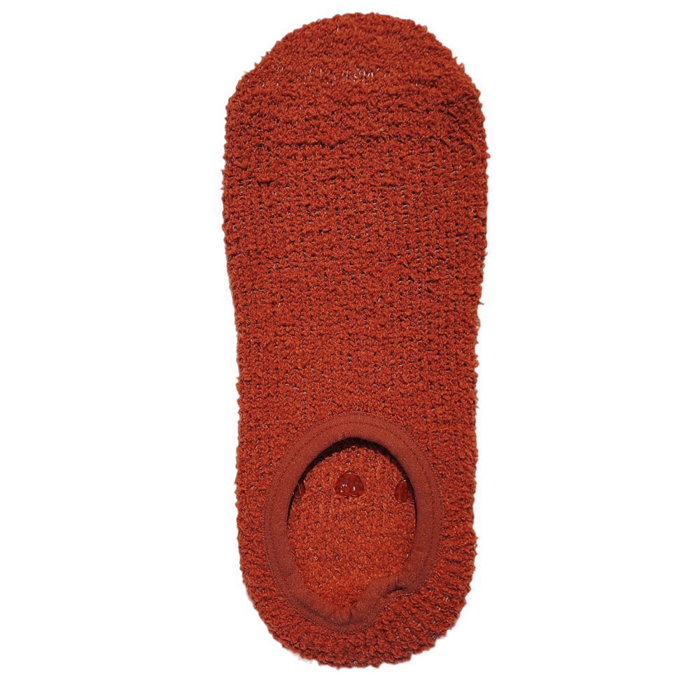 Носки укороченные с нескользящей подошвой, тм RS, 98% полиэстер, 2% спандекс, р. 36-39, RSC1-3, арт.№ 019-518