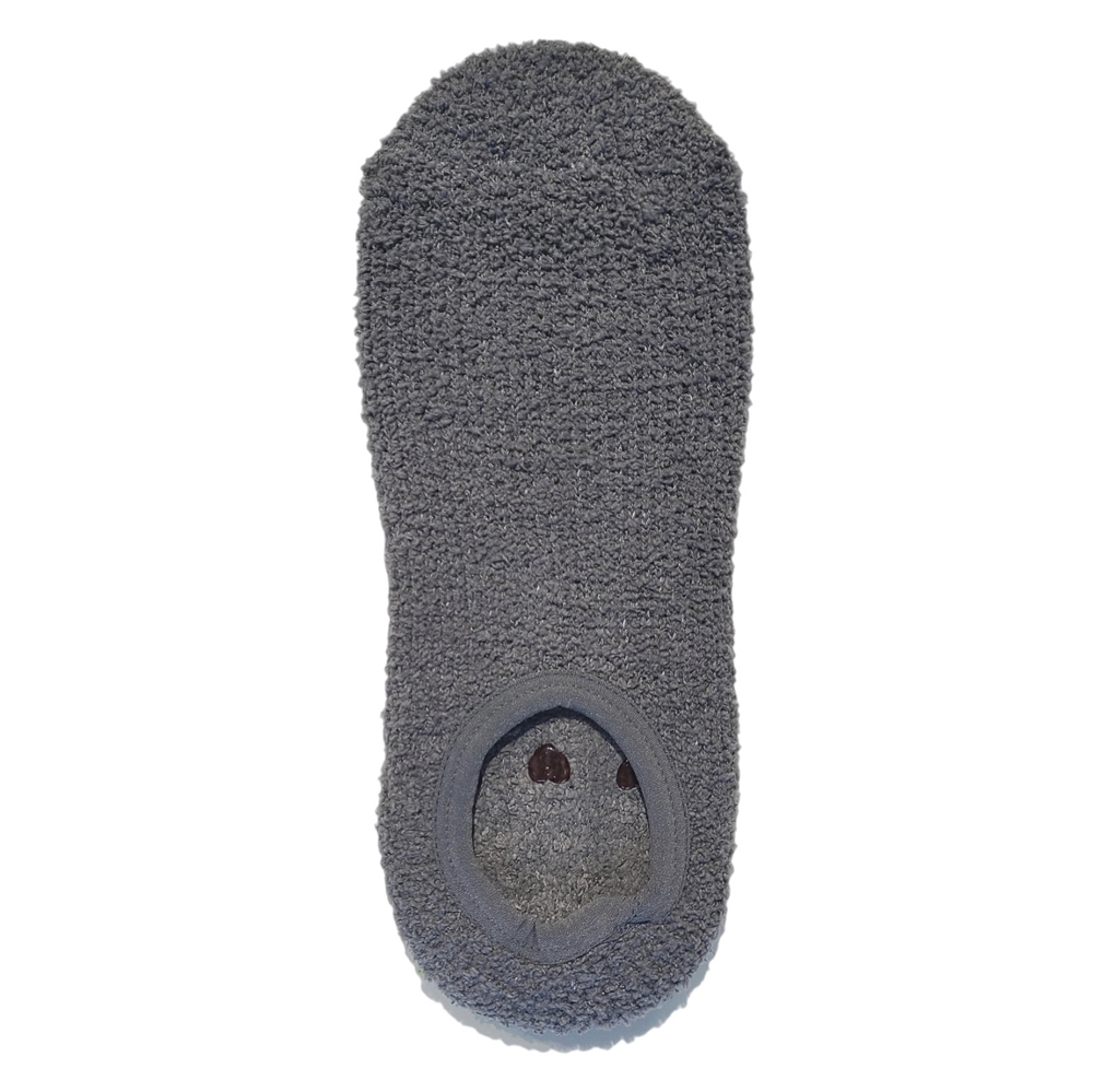 Носки укороченные с нескользящей подошвой, тм RS, 98% полиэстер, 2% спандекс, р. 36-39, RSC1-3, арт.№ 019-518