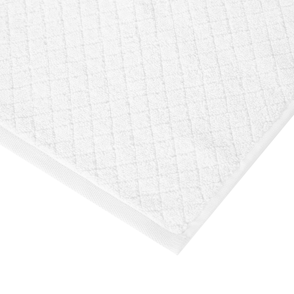 BY COLLECTION Полотенце махровое 70х140см, 100% хлопок, белый, арт.№ 484-039