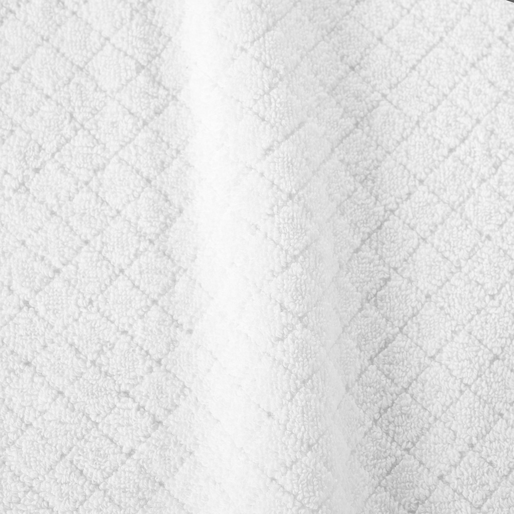 BY COLLECTION Полотенце махровое 70х140см, 100% хлопок, белый, арт.№ 484-039