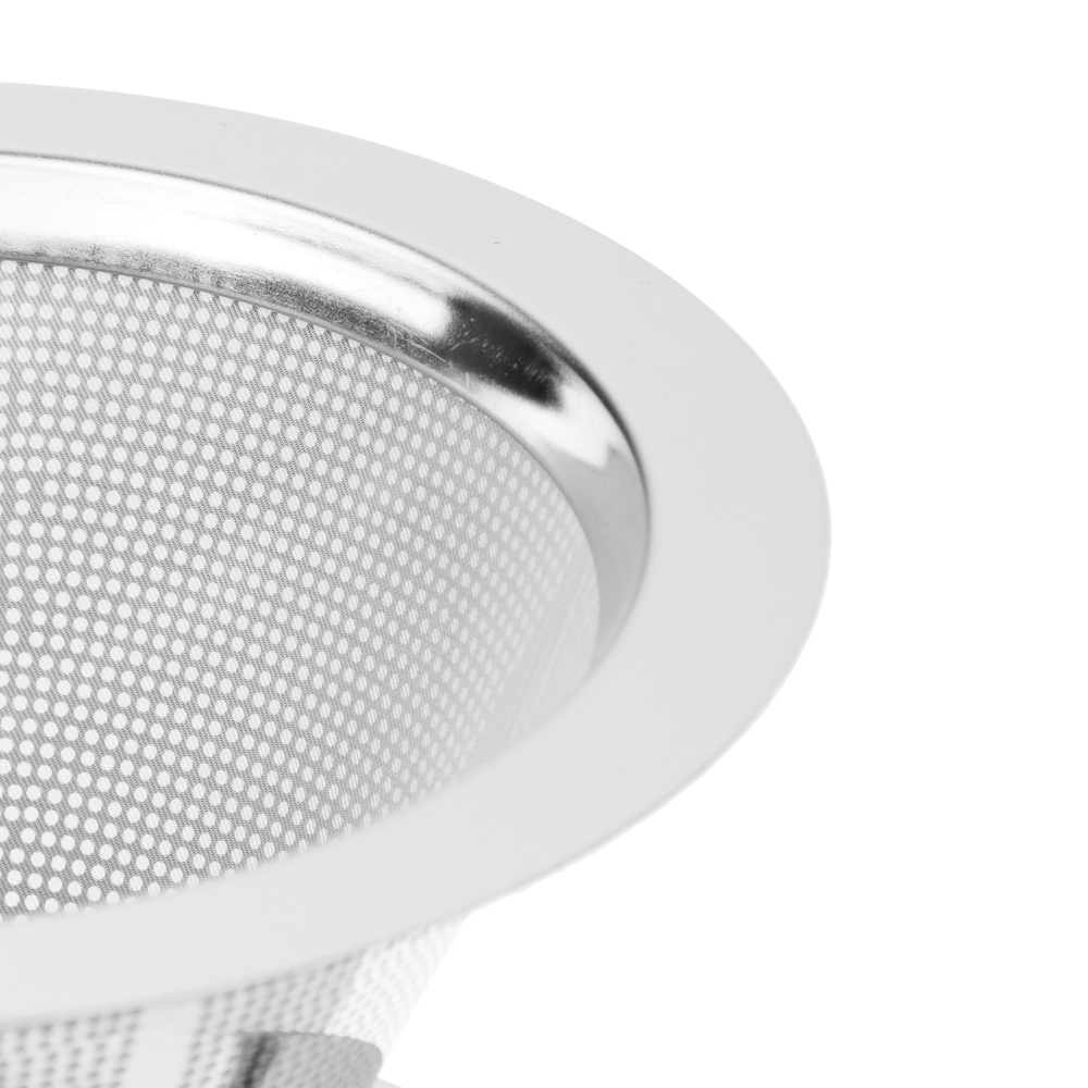 Воронка для кофе 12х8,5х6см, диаметр нижней части 9см, нерж.сталь, арт.№ 850-257