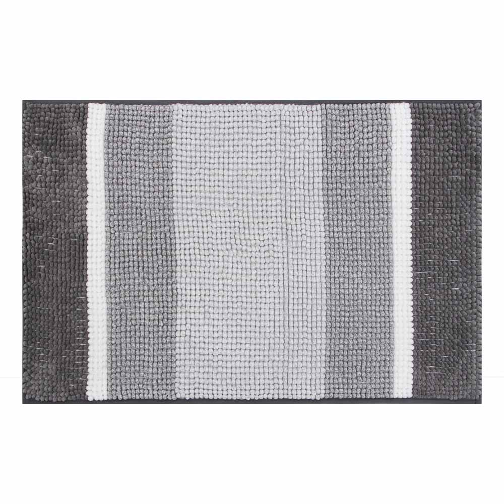 Коврик для ванной комнаты тм VETTA Soft, синель 1100г/м²,  80х50см, 2 дизайна, арт.№ 462-829